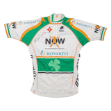 CHAMPION SYSTEM Cycling Mens T-Shirt White High Neck S