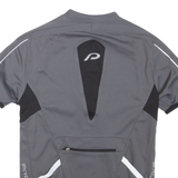 Cycling Mens T-Shirt Grey Crew Neck M