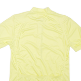 ODLO Cycling Mens T-Shirt Yellow High Neck M