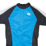 CRIVIT SPORTS Cycling Mens T-Shirt Blue 1/4 Zip M