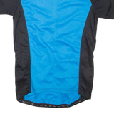 CRIVIT SPORTS Cycling Mens T-Shirt Blue 1/4 Zip M