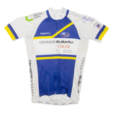 CRAFT Cycling Mens T-Shirt Blue High Neck S