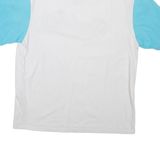 FSBN Mens T-Shirt White USA V-Neck M