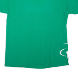 GILDAN Mens T-Shirt Green Crew Neck L