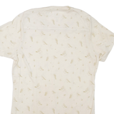 HELLY HANSEN Womens T-Shirt Beige Crew Neck M