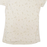 HELLY HANSEN Womens T-Shirt Beige Crew Neck M