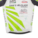 Mens T-Shirt White High Neck L