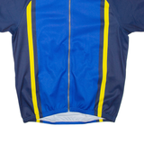 OLE SPORTSWEAR Cycling Mens T-Shirt Blue Crew Neck L