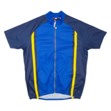 OLE SPORTSWEAR Cycling Mens T-Shirt Blue Crew Neck L