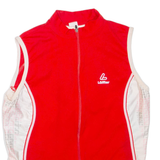 LOFFLER Cycling Mens T-Shirt Red Sleeveless Crew Neck M