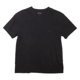BOSS Mens T-Shirt Black V-Neck M