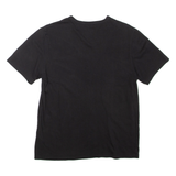 BOSS Mens T-Shirt Black V-Neck M