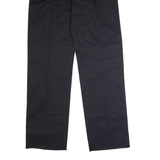 DICKIES Workwear Mens Trousers Black Regular Straight W38 L39