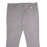 DICKIES Workwear Mens Canvas Trousers Grey Regular Straight W40 L30
