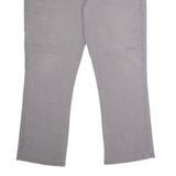 DICKIES Workwear Mens Canvas Trousers Grey Regular Straight W40 L30