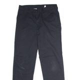 DICKIES Workwear Mens Trousers Black Regular Straight W31 L32