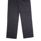 DICKIES Workwear Mens Trousers Black Regular Straight W38 L39