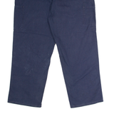 CARHARTT Dungaree Fit Carpenter Workwear Mens Canvas Trousers Blue Straight W38 L30