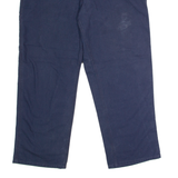 CARHARTT Carpenter Workwear Mens Canvas Trousers Blue Relaxed Straight W38 L30