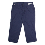CARHARTT Flame Resistant Workwear Carpenter Mens Trousers Blue Straight W34 L24