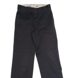 DICKIES 874 Workwear Mens Twill Trousers Black Classic Straight W26 L30