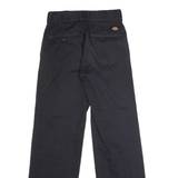 DICKIES 874 Workwear Mens Twill Trousers Black Classic Straight W26 L30