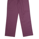DICKIES Skateboarding Mens Twill Trousers Purple Regular Straight W30 L32