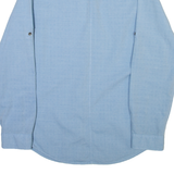 CALVIN KLEIN Mens Plain Shirt Blue Long Sleeve M