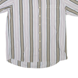 CAMEL ACTIVE Mens Shirt White Striped L