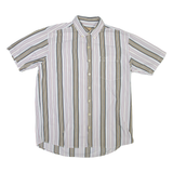 CAMEL ACTIVE Mens Shirt White Striped L
