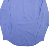 TOMMY HILFIGER Mens Plain Shirt Blue Long Sleeve M