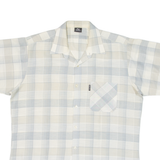 DINO CARINO Mens Shirt Blue Check L