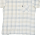 DINO CARINO Mens Shirt Blue Check L