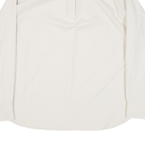 KICKERS Mens Plain Shirt Beige Long Sleeve L