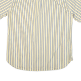 TOMMY HILFIGER Mens Shirt Yellow Striped L