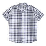 TIMBERLAND Mens Shirt Blue Check M