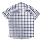 TIMBERLAND Mens Shirt Blue Check M