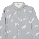 VANS Mens Shirt Grey Long Sleeve M