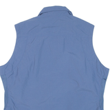 ODLO Womens Plain Shirt Blue Sleeveless L