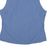 ODLO Womens Plain Shirt Blue Sleeveless L
