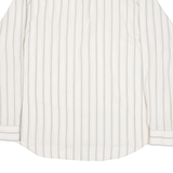 CALL UP Mens Shirt Pink Striped Long Sleeve M