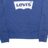 LEVI'S Womens Sweatshirt Blue XL