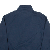 JANSPORT Liberty University Mens Sweatshirt Blue 1/4 Zip USA XL