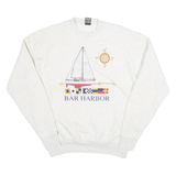 H.L.MILLER Bar Harbor Mens Sweatshirt Grey XL