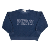 PEPSI Womens Sweatshirt Blue XL