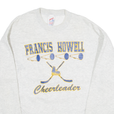 JERZEES Francis Howell Cheerleader Womens Sweatshirt Grey USA M