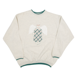 DIPORT Womens Sweatshirt Cream XL