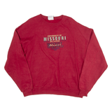NAS University Of Missouri ST.Louis Womens Sweatshirt Red 90s USA L