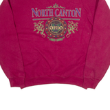 North Canton Ohio Womens Sweatshirt Red USA XL