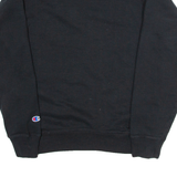 CHAMPION Womens Sweatshirt Black S
